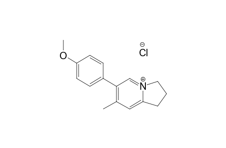 6-(4-METHOXYPYRIDINE)-7-METHYL-1,2,3-TRIHYDROINDOLIZIDINIUM-CHLORIDE