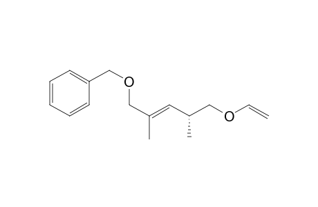 (2E,4R)-1-Benzoxy-2,4-dimethyl-5-ethenyloxy-2-pentene