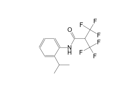 3,3,3-Trifluoro-N-(2-isopropyl-phenyl)-2-trifluoromethyl-propionamide