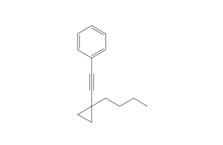 1-(2'-Phenylethynyl)-1-n-butylcyclopropane