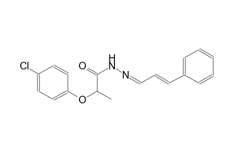 propanoic acid, 2-(4-chlorophenoxy)-, 2-[(Z,2E)-3-phenyl-2-propenylidene]hydrazide