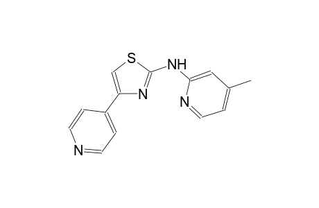 2-pyridinamine, 4-methyl-N-[4-(4-pyridinyl)-2-thiazolyl]-