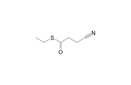 3-Cyano-thiopropionic acid, S-ethyl ester