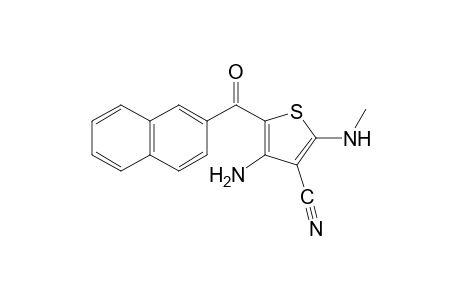 4-amino-2-(methylamino)-5-(2-naphthoyl)-3-thiophenecarbonitrile