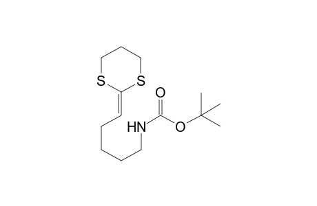 N-tert-(Butoxycarbonyl)-5-([1,3]Dithian-2-ylidene)pentan-1-amine