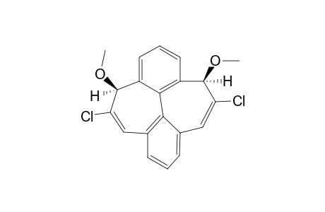 (4S,12R)-5,11-Dichloro-4,12-dimethoxy-4,12-dihydro-dibenzo[ef,kl]heptalene