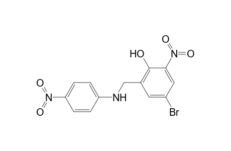 4-Bromo-2-nitro-6-(4-nitrophenylaminomethyl)phenol