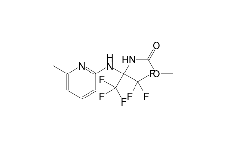 carbamic acid, [2,2,2-trifluoro-1-[(6-methyl-2-pyridinyl)amino]-1-(trifluoromethyl)ethyl]-, methyl ester