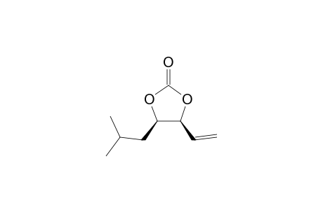 4,5-cis-4-(2-Methylpropyl)-5-ethenyl-1,3-dioxolan-2-one