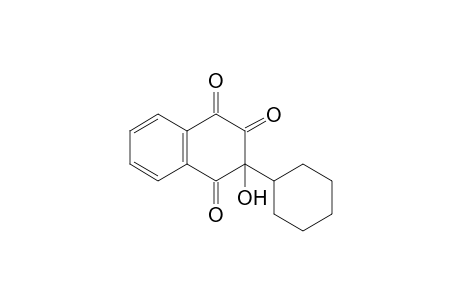 3-cyclohexyl-3-hydroxy-tetralin-1,2,4-trione