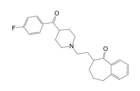 8-[2-[4-(4-fluorobenzoyl)piperidin-1-yl]ethyl]-5,6,7,8-tetrahydrobenzo[7]annulen-9-one