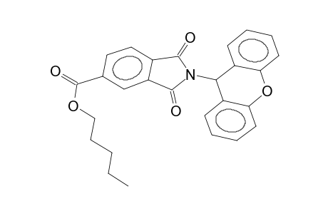 9-(4-pentoxycarbonylphthalimido)-9H-xanthene
