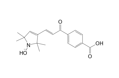 3-[2-(4-carboxybenzoyl)ethenyl]-2,5-dihydro-2,2,5,5-tetramethyl-1H-pyrrol-1-yloxyl radical