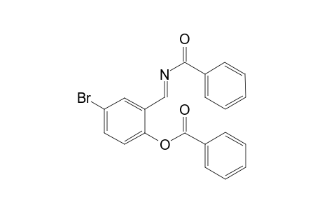 (E)-2-((Benzoylimino)methyl)-4-bromophenyl benzoate