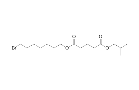 Glutaric acid, 7-bromoheptyl isobutyl ester