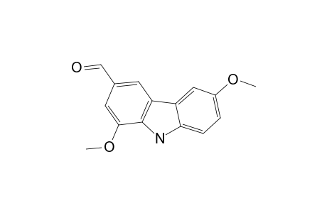 3-FORMYL-1,6-DIMETHOXY-CARBAZOLE