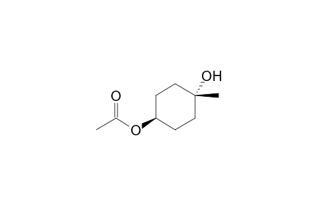 trans-4-Hydroxy-4-methylcyclohexyl acetate