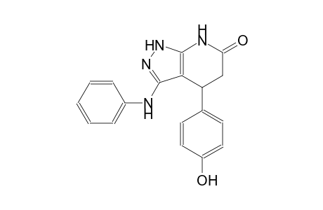 6H-pyrazolo[3,4-b]pyridin-6-one, 1,4,5,7-tetrahydro-4-(4-hydroxyphenyl)-3-(phenylamino)-