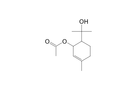 6-(1-Hydroxy-1-methylethyl)-3-methyl-2-cyclohexen-1-yl acetate
