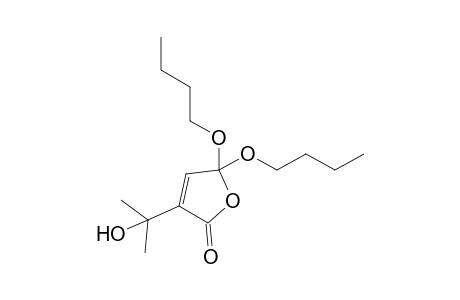 5,5-Dibutoxy-3-(1-hydroxy-1-methyl-ethyl)furan-2-one