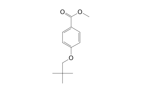 Benzoic acid, 4-(neopentyl)oxy-, methyl ester