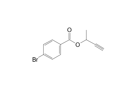 4-Bromobenzoic acid, but-3-yn-2-yl ester