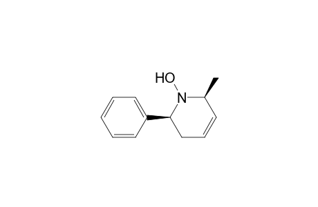 Pyridine, 1,2,3,6-tetrahydro-1-hydroxy-6-methyl-2-phenyl-, cis-