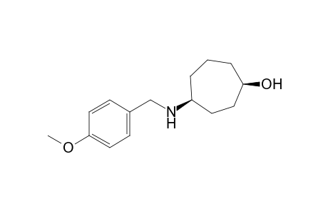 cis-4-(4-Methoxy-benzylamino)-cycloheptanol