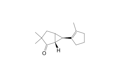 6.beta.-(2-methylcyclopent-1-enyl)-3,3-dimethyl-1.beta.-bicyclo[3.1.0]hexan-2-one