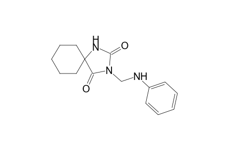 3-(anilinomethyl)-1,3-diazaspiro[4.5]decane-2,4-dione