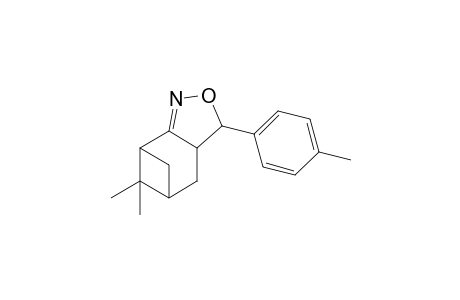 3,3a,4,5,6,7-hexahydro-3-(4'-methylphenyl)-6,6-dimethyl-5,7-methylene bridge-2,1-benzisoxazole