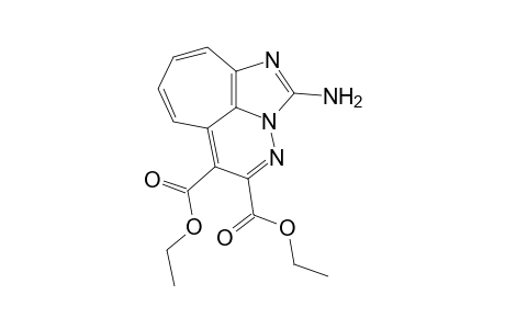 Diethyl 2-amino-1,2a,3-triazabenz[cd]azulen-4,5-dicarboxylate