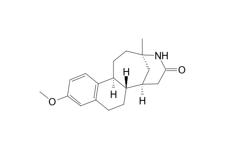 3-Methoxy-17a-aza-13.alpha.-homoestra-1,3,5(10)-trien-17-one