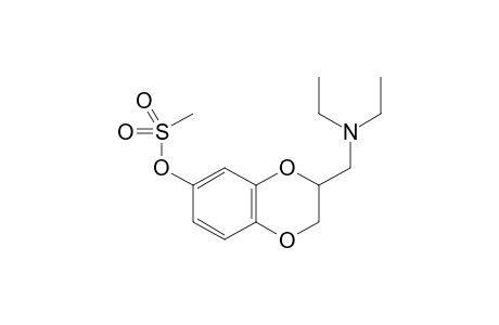 3-[(Diethylamino)methyl]-2,3-dihydro-1,4-benzodioxin-6-yl Methanesulfonate