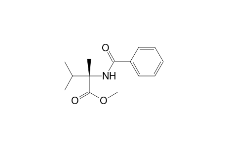Methyl N-benzoyl-2-methylvalinate