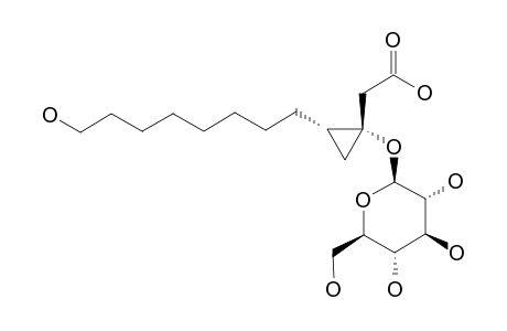 LITCHIOSIDE-C;3,12-DIHYDROXY-CIS-3,4-METHYLENEDODECANOIC-ACID-3-O-BETA-D-GLUCOPYRANOSIDE