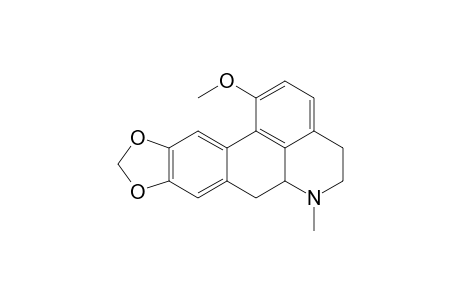 (+)-(6S)-1-Methoxy-6-methyl-9,10-methylenedioxy-5,6,6a,7-tetrahydro-4H-dibenzo[de,g]quinoline