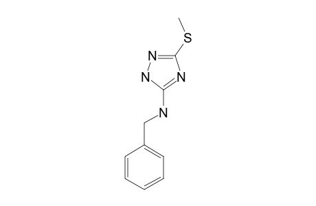5-Benzylamino-3-methylthio-1,2,4-triazole