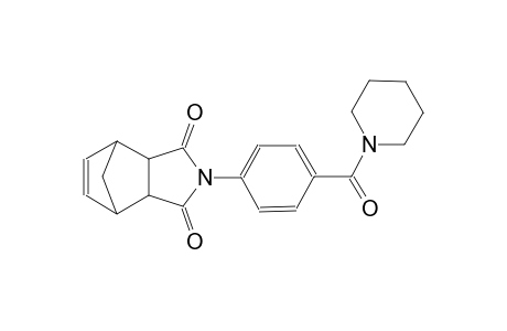 2-(4-(piperidine-1-carbonyl)phenyl)-3a,4,7,7a-tetrahydro-1H-4,7-methanoisoindole-1,3(2H)-dione