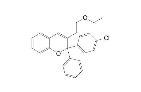 2-(4-Chlorophenyl)-3-(2-ethoxyethyl)-2-phenyl-2H-chromene