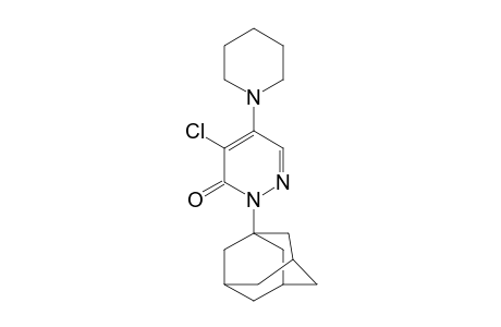 2-(1-adamantyl)-4-chloranyl-5-piperidin-1-yl-pyridazin-3-one