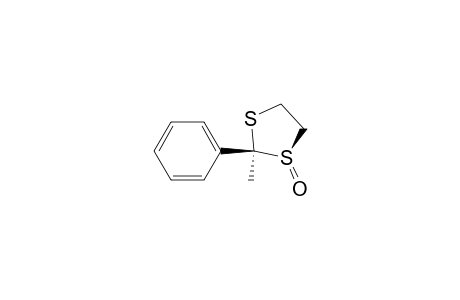 trans-2-phenyl-2-methyl-1,3-dithiolane-1-oxide