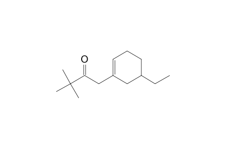 1-(5-Ethylcyclohex-1-en-1-yl)-3,3-dimethylbutan-2-one