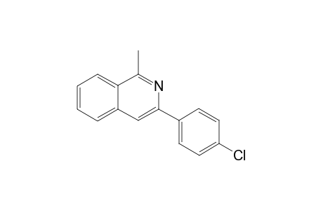 3-(4-Chlorophenyl)-1-methylisoquinoline