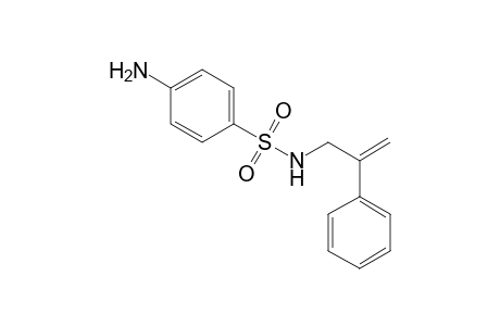 Benzenesulfonamide, 4-amino-N-(2-phenyl-2-propenyl)-