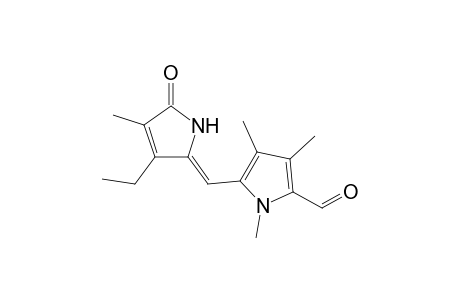 4-Ethyl-3-methyl-5-(1',3',4'-trimethyl-5'-formyl2'-pyrrolylmethylene)-3-pyrrolin-2-one