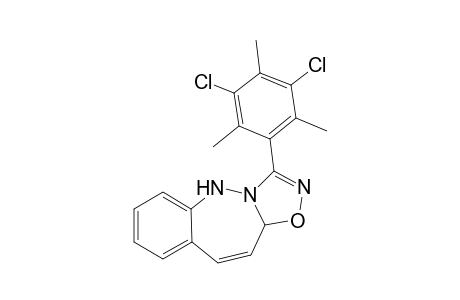 1-(3,5-Dichloro-2,4,6-trimethylphenyl)-3aH,10H-[1,2,4]oxadiazolo[4,5-b][1,2]benzodiazepine