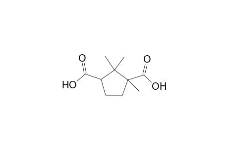 1,2,2-Trimethyl-1,3-cyclopentanedicarboxylic acid