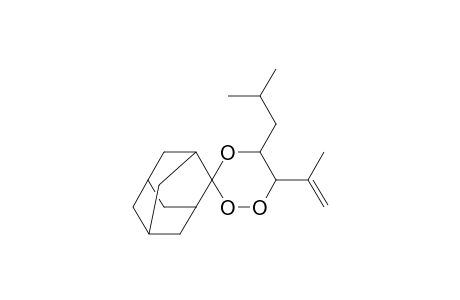 (5RS,6RS)-5-Isobutyl-6-(prop-1-en-2-yl)spiro[1,2,4-trioxacyclohexane-3,2'-adamantane]