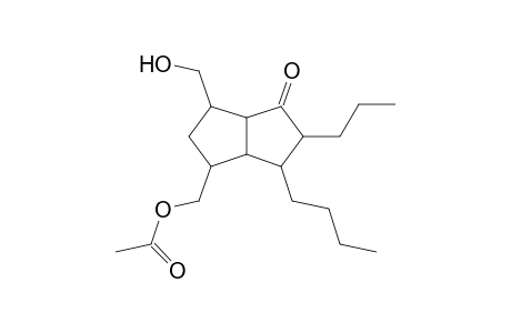 [6-Hydroxymethyl-2-propyl-3-butyl-1-oxooctahydropentalen-4-yl]methyl acetate
